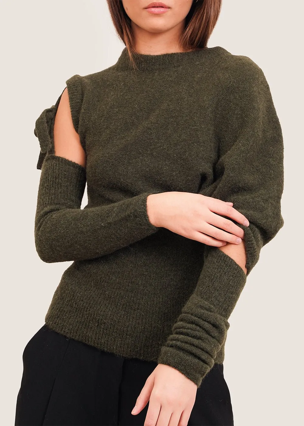 Dark Khaki Carlita Sweater