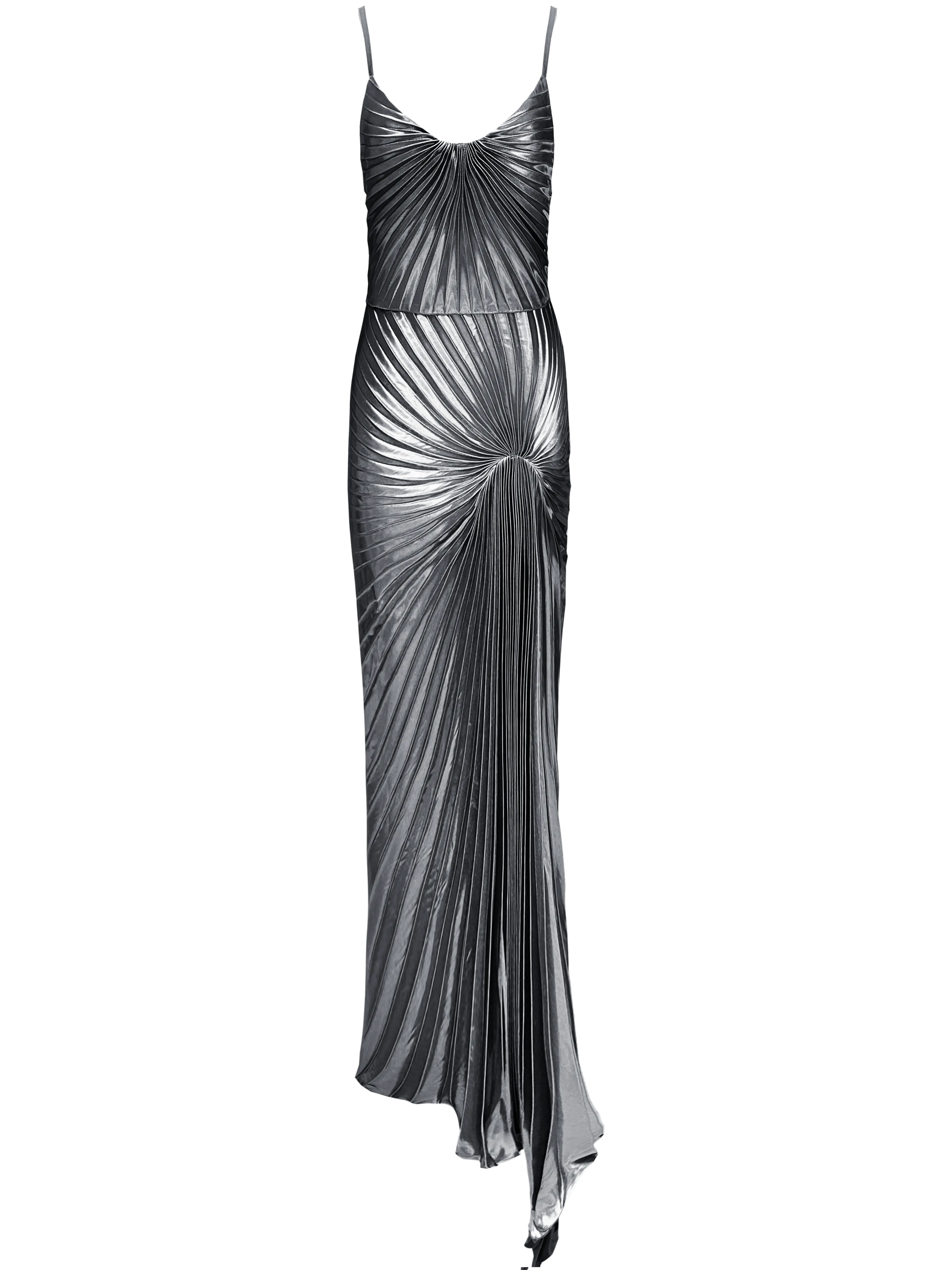 Dazed Dress Floor Length Metallic