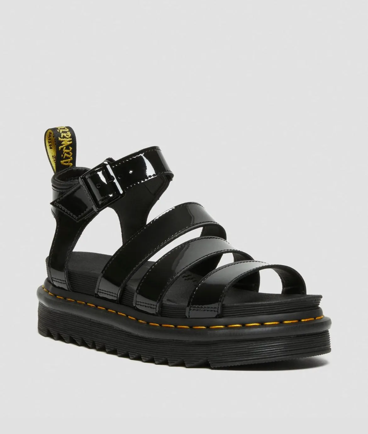 Dr.Martens Sandalen Blaire Black Patent Lamper 24192001