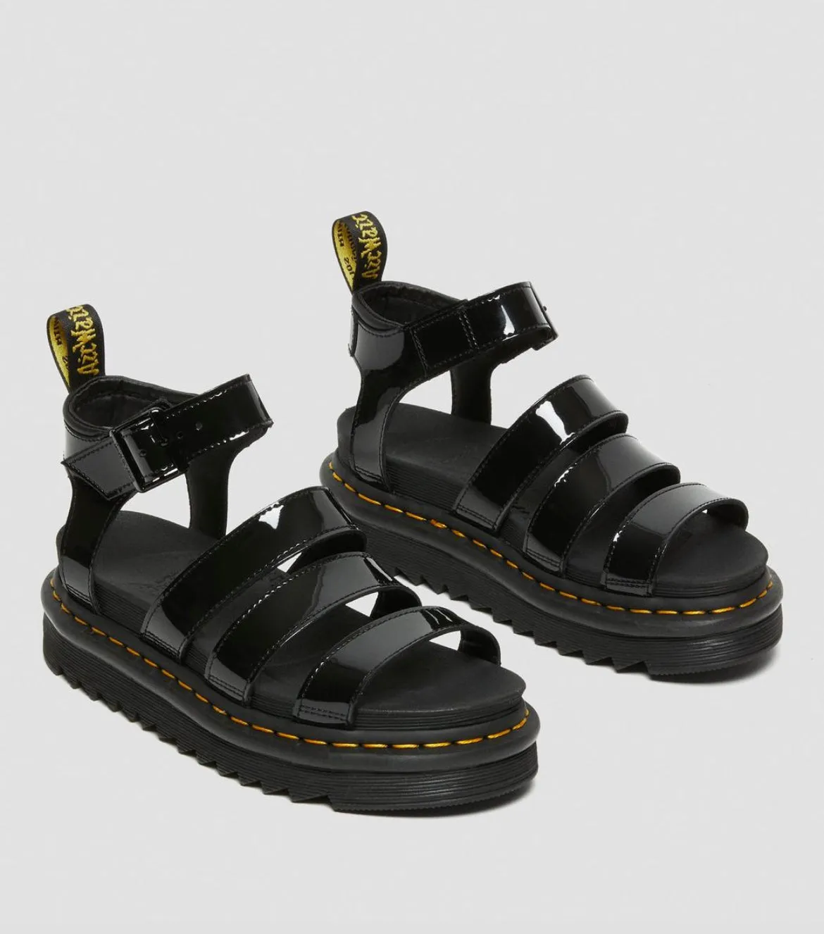 Dr.Martens Sandalen Blaire Black Patent Lamper 24192001