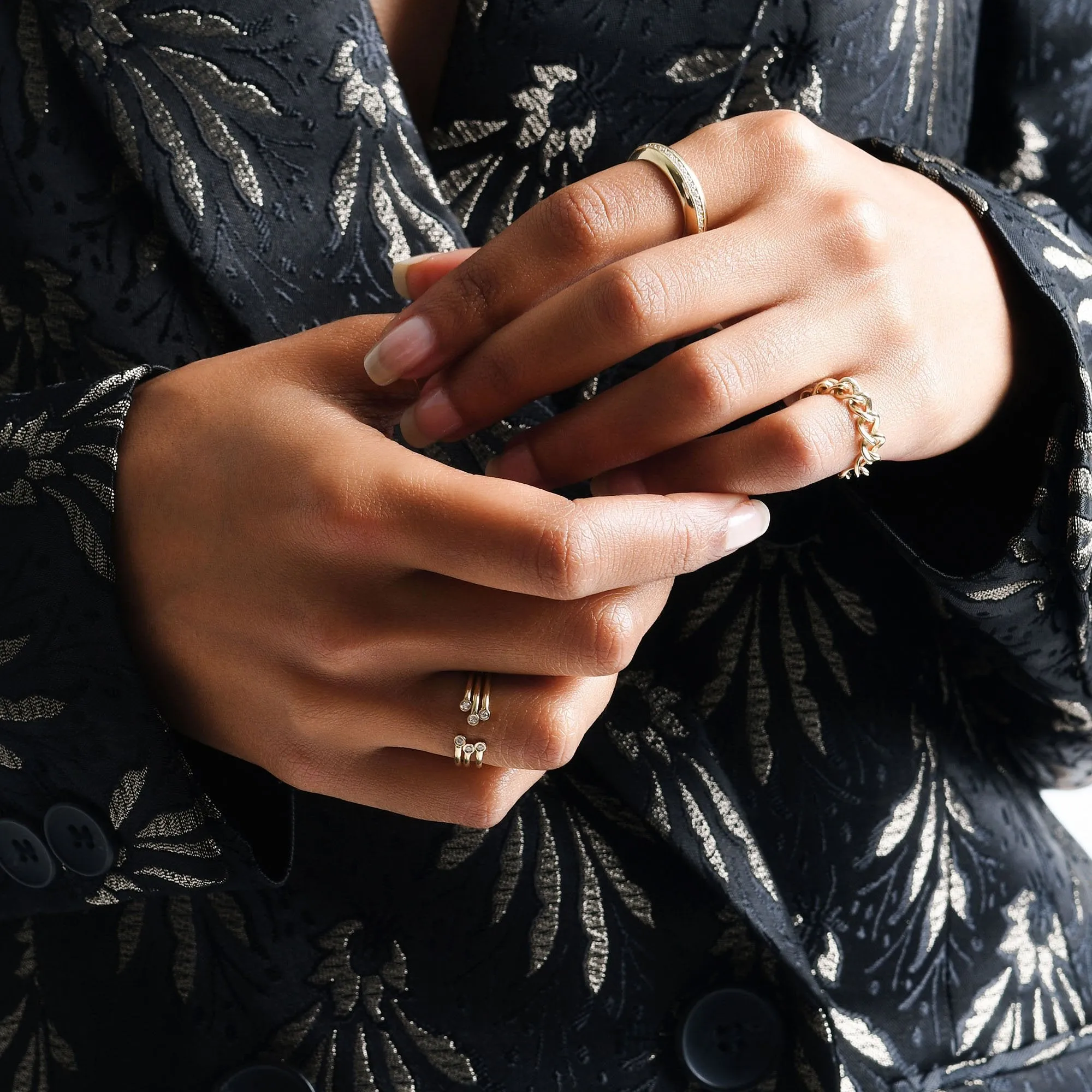 Dual Birthstone Ring