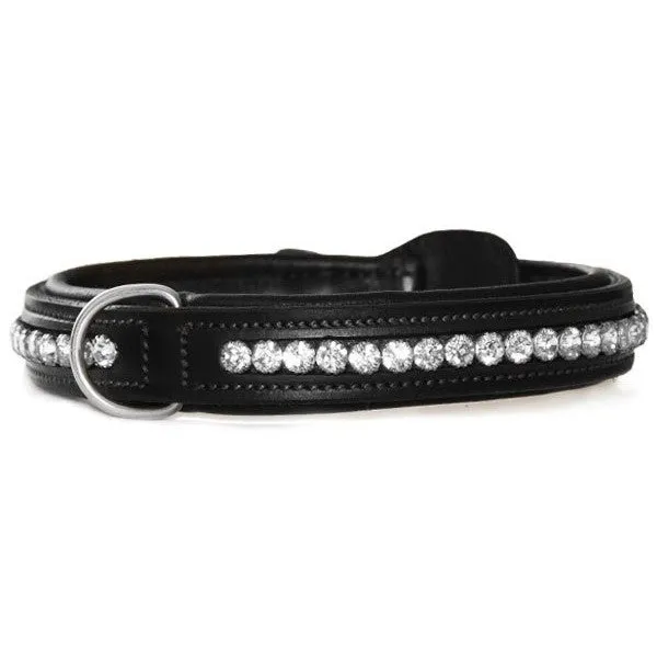 Equestrian Stockholm Black Edition Dog Collar