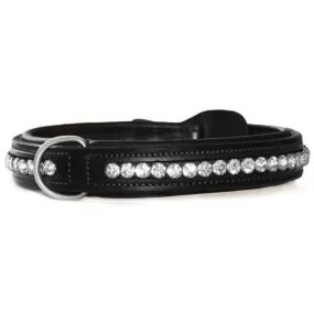 Equestrian Stockholm Black Edition Dog Collar