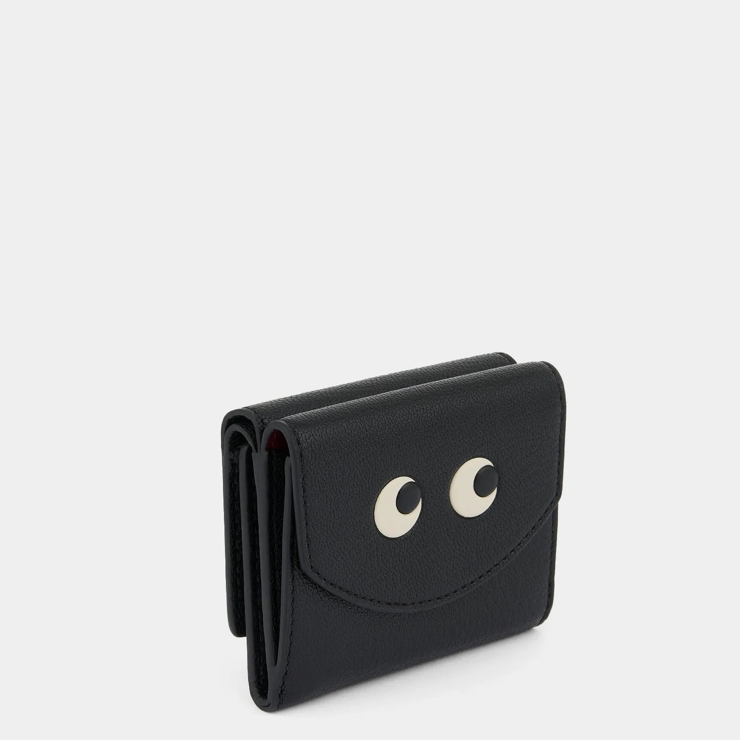 Eyes Mini Trifold Zip Wallet