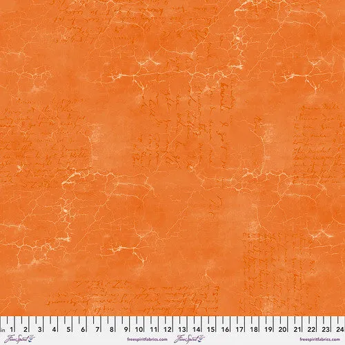 Fabric CARNELIAN, PWTH128.CARNELIAN , from Cracked Shadow Collection Designed by Tim Holtz for Free Spirit.