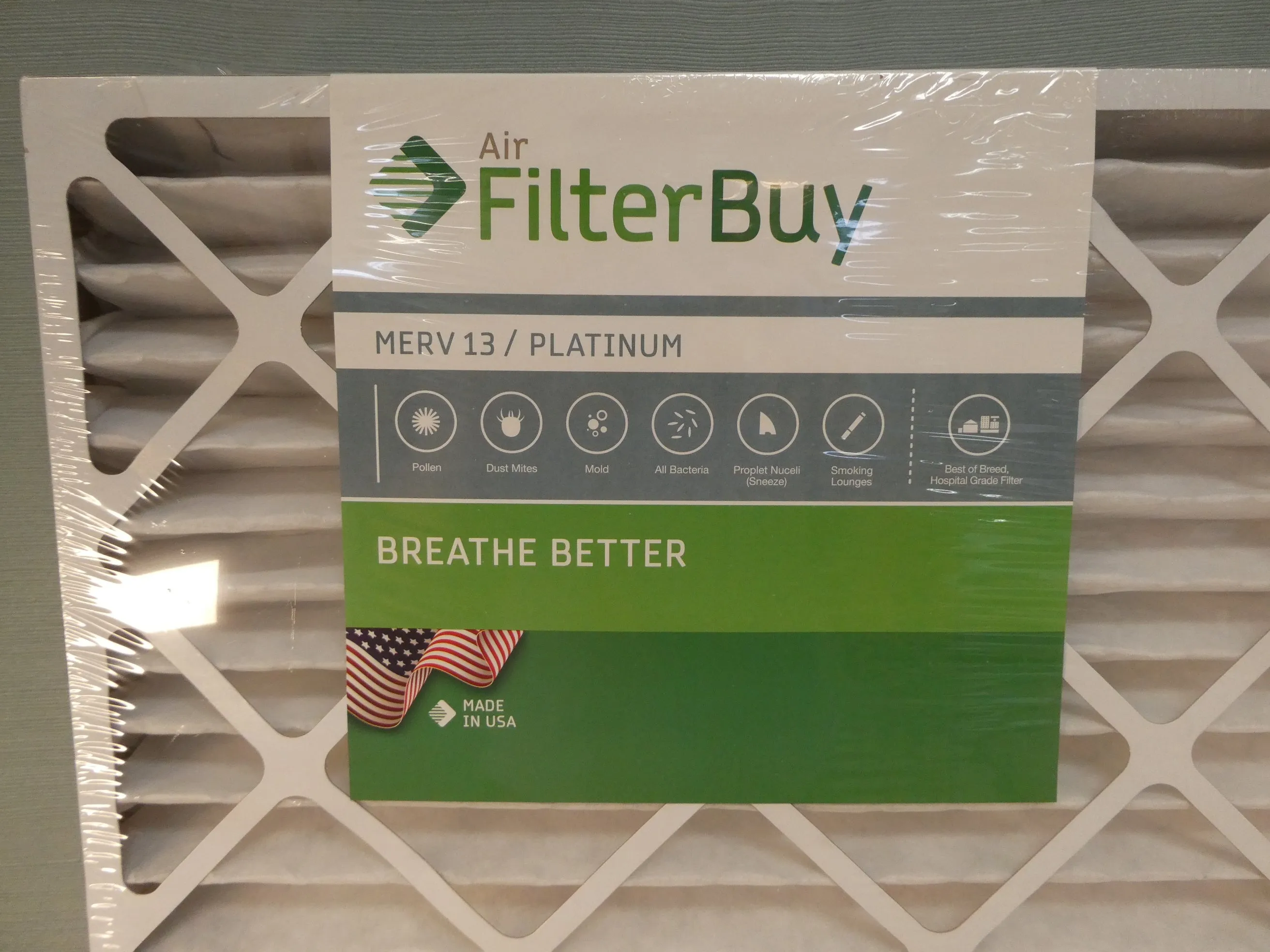 FilterBuy MERV Pleated Air Filters 24" x 28" x 2" - Pack of 3 - Brand New!