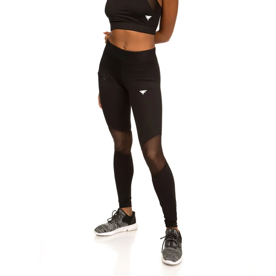 FitFam First Edition Tech-Dry Women's Black Leggings