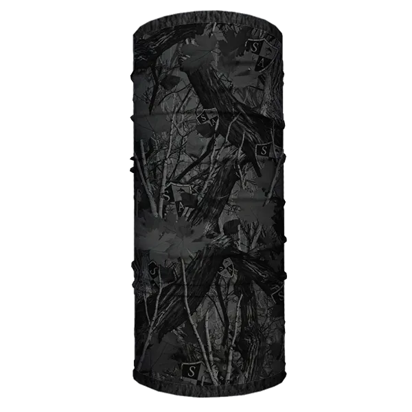 Fleece Face Shields® | SA Blackout Forest Camo