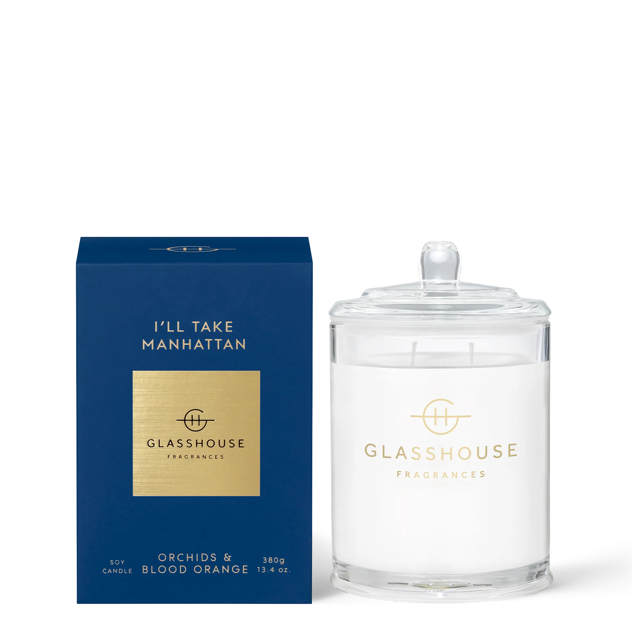 GLASSHOUSE 380g Candle I'LL TAKE MANHATTAN