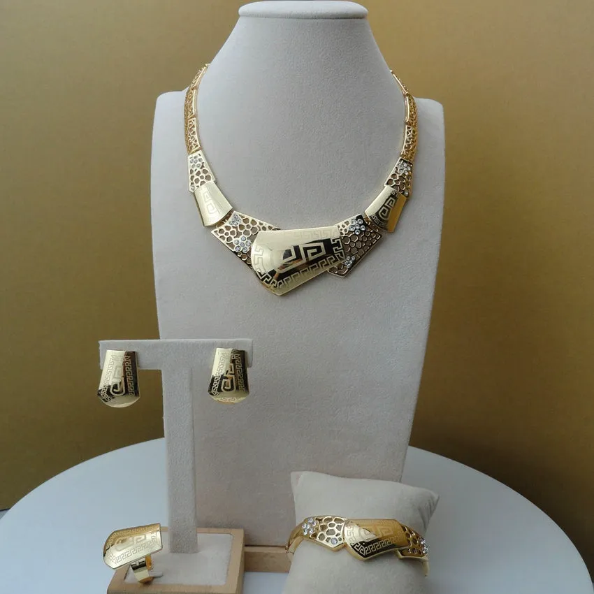 Gold Plated Bridal Set