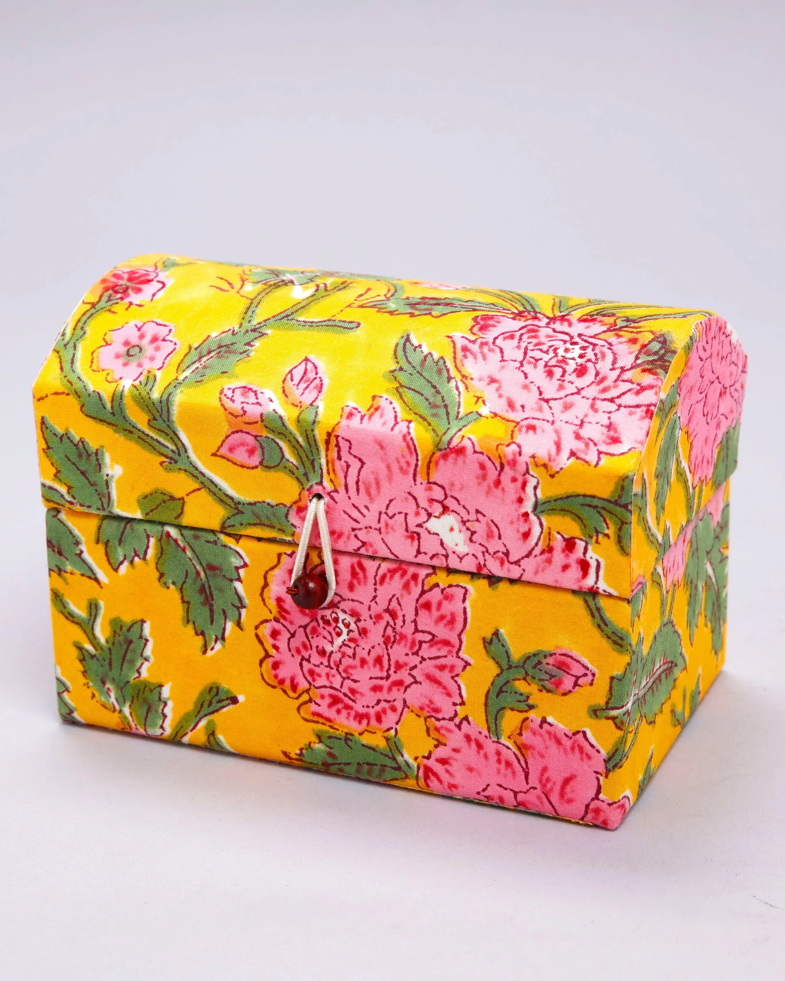 Golden Spice Treasure Chest Jewellery Box