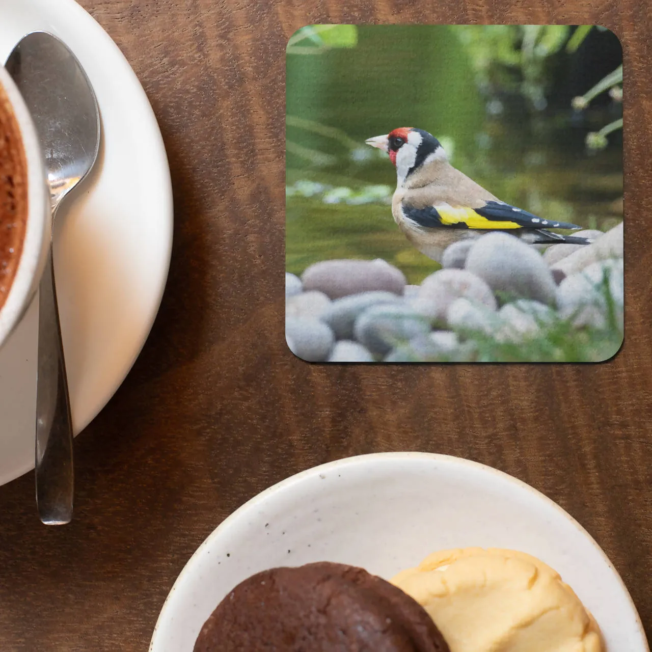 Goldfinch Coaster