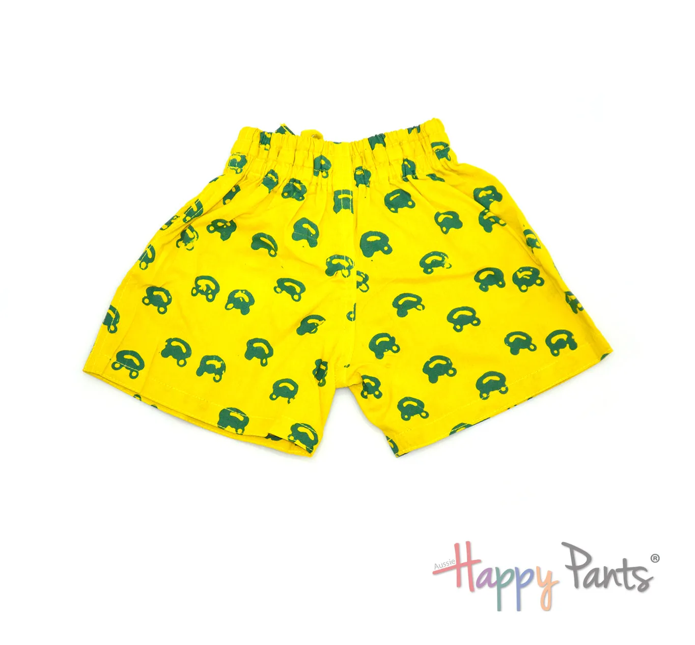 Happy Frog Yellow Shorts for Boys