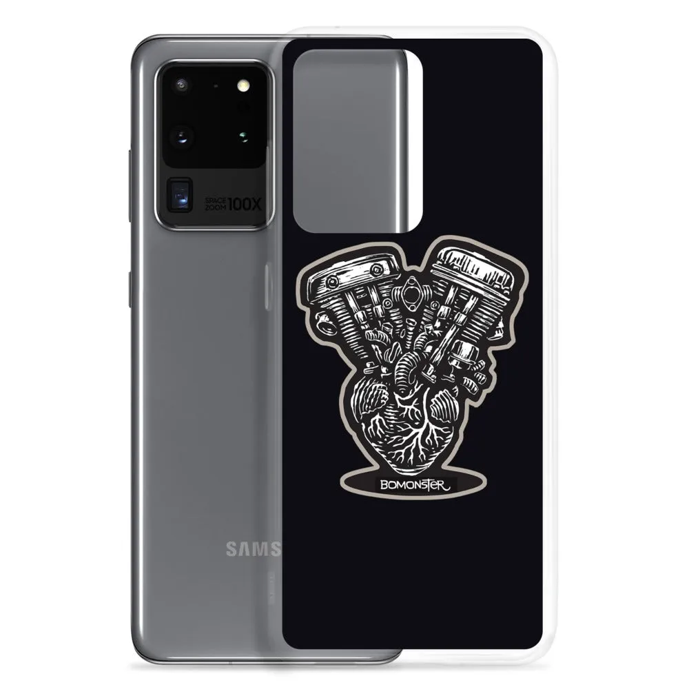 Harley ShovelPan Heart Samsung Case