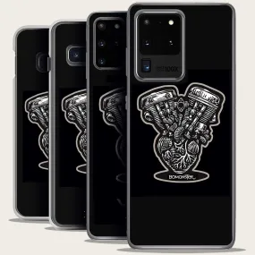 Harley ShovelPan Heart Samsung Case