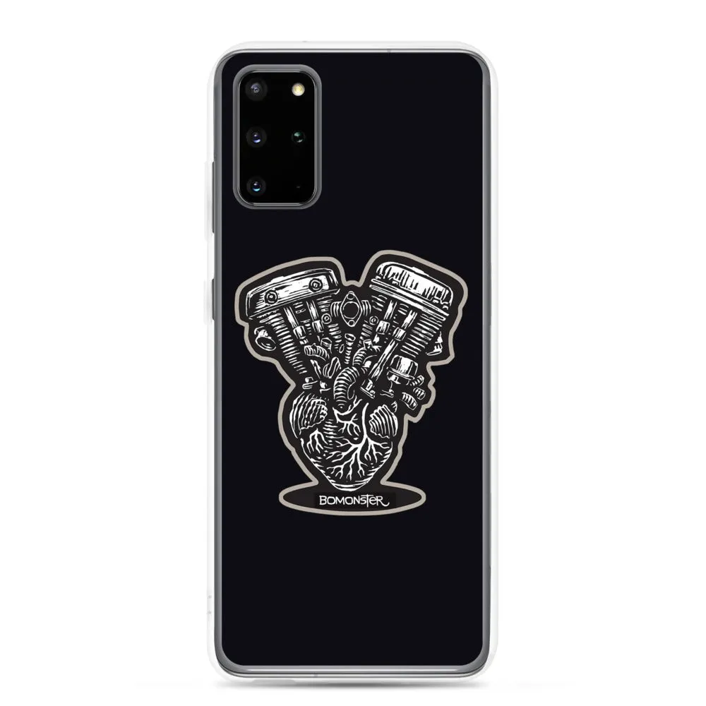 Harley ShovelPan Heart Samsung Case