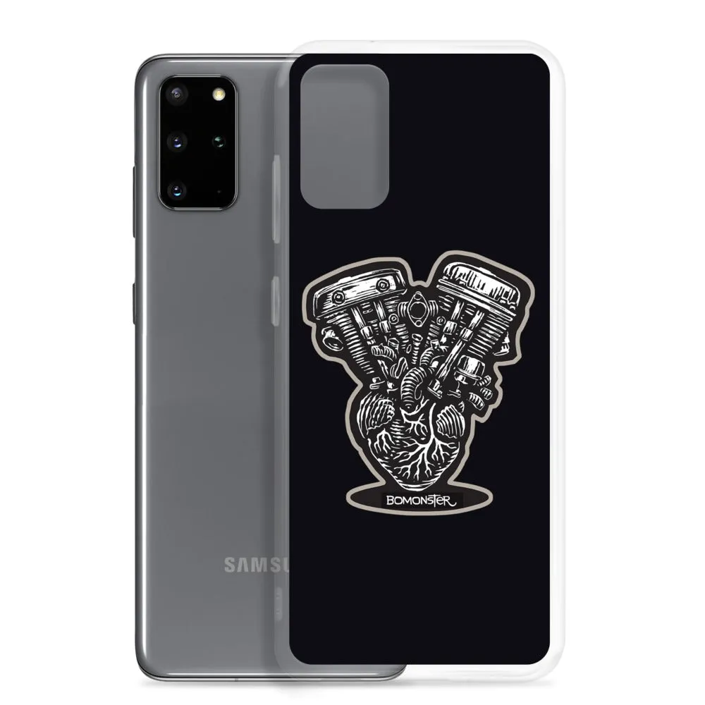 Harley ShovelPan Heart Samsung Case