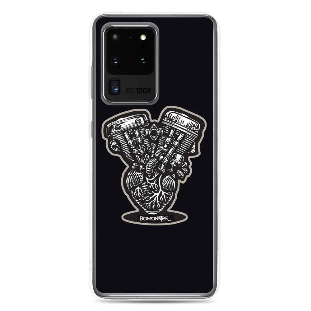 Harley ShovelPan Heart Samsung Case