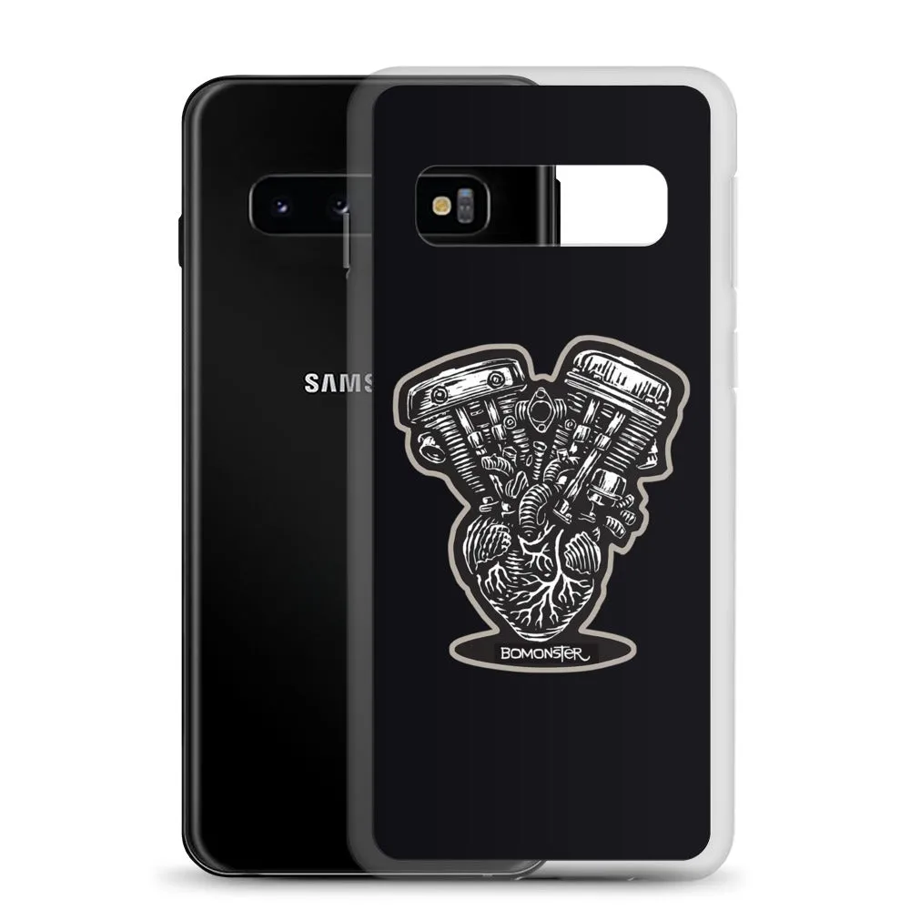 Harley ShovelPan Heart Samsung Case