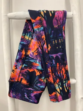 Haunted Nights in Athleisure Leggings