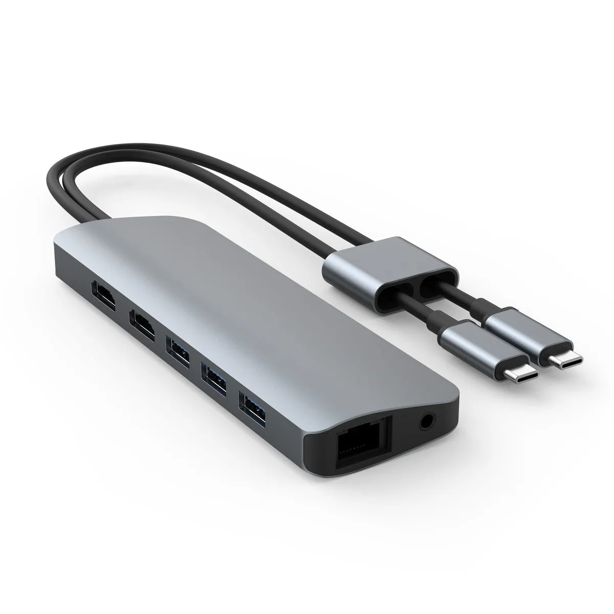 HyperDrive VIPER 10-in-2 USB-C Hub - Grey