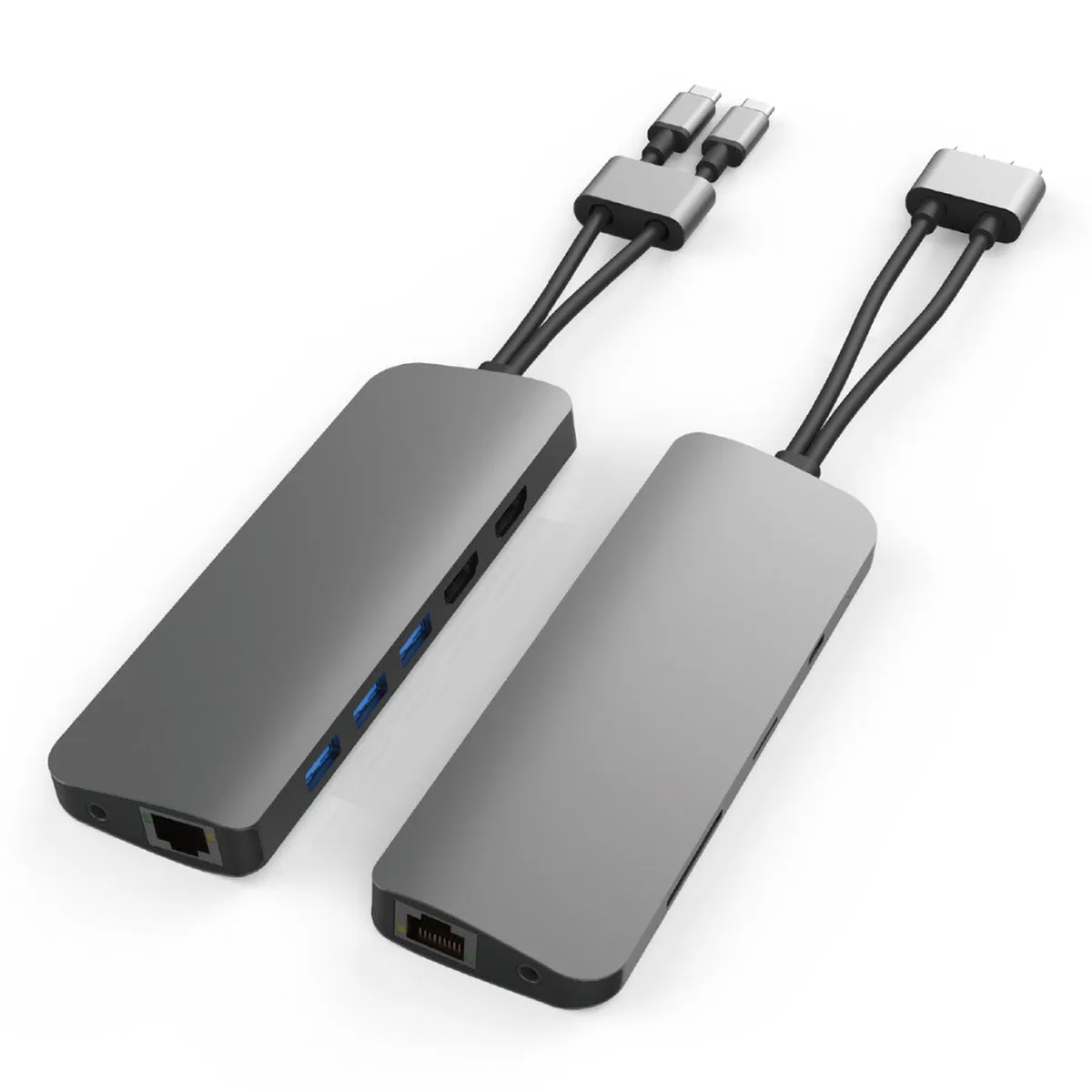 HyperDrive VIPER 10-in-2 USB-C Hub - Grey