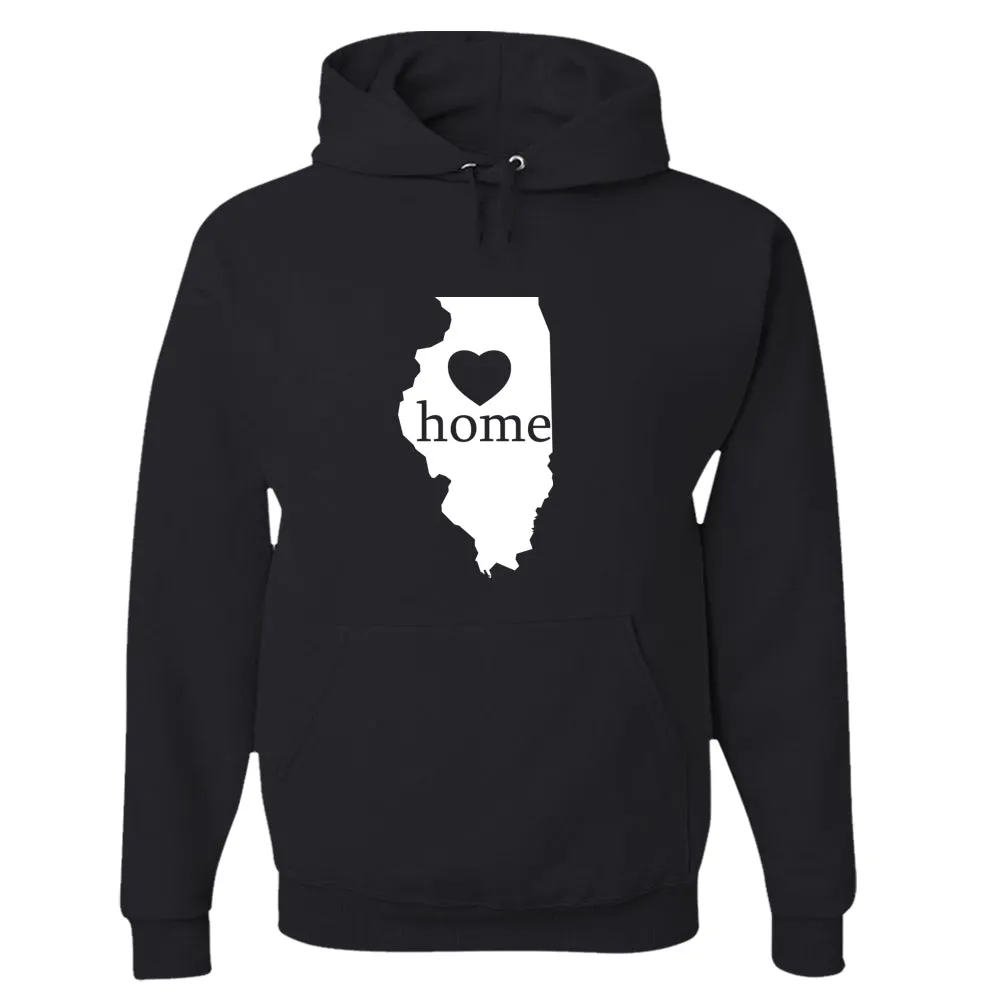 Illinois Home State Pride Hoodie