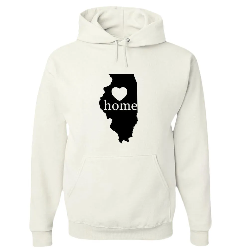 Illinois Home State Pride Hoodie