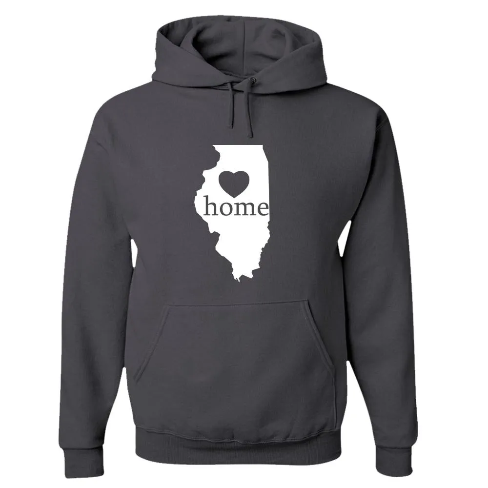 Illinois Home State Pride Hoodie