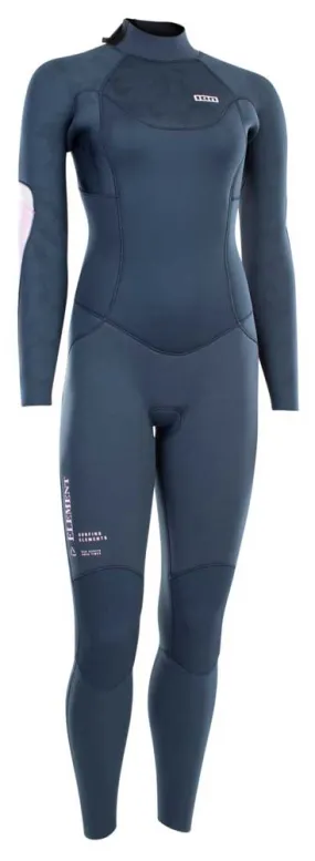 ION Womens Element Semidry 4/3mm Back Zip Wetsuit