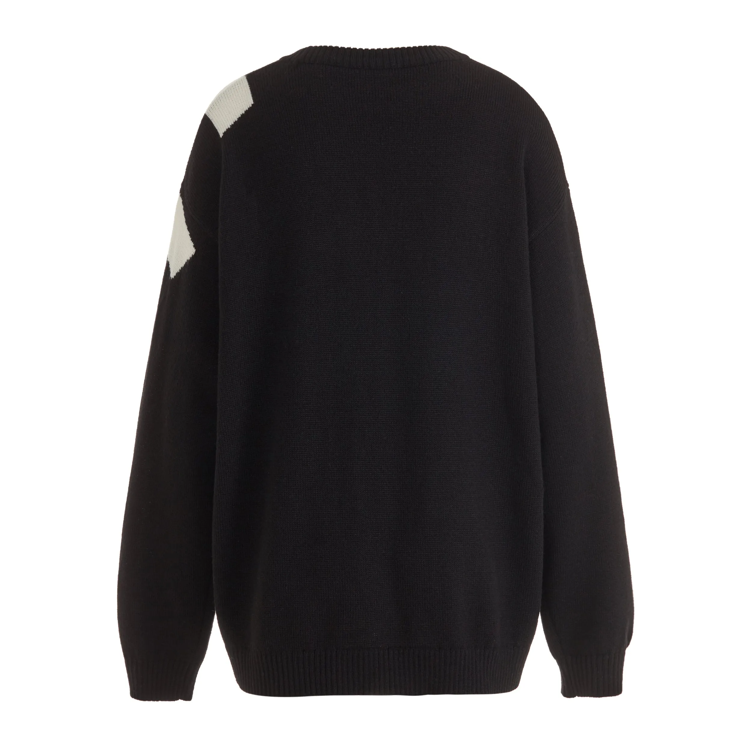 Irregular Logo Jumper Human (Black)