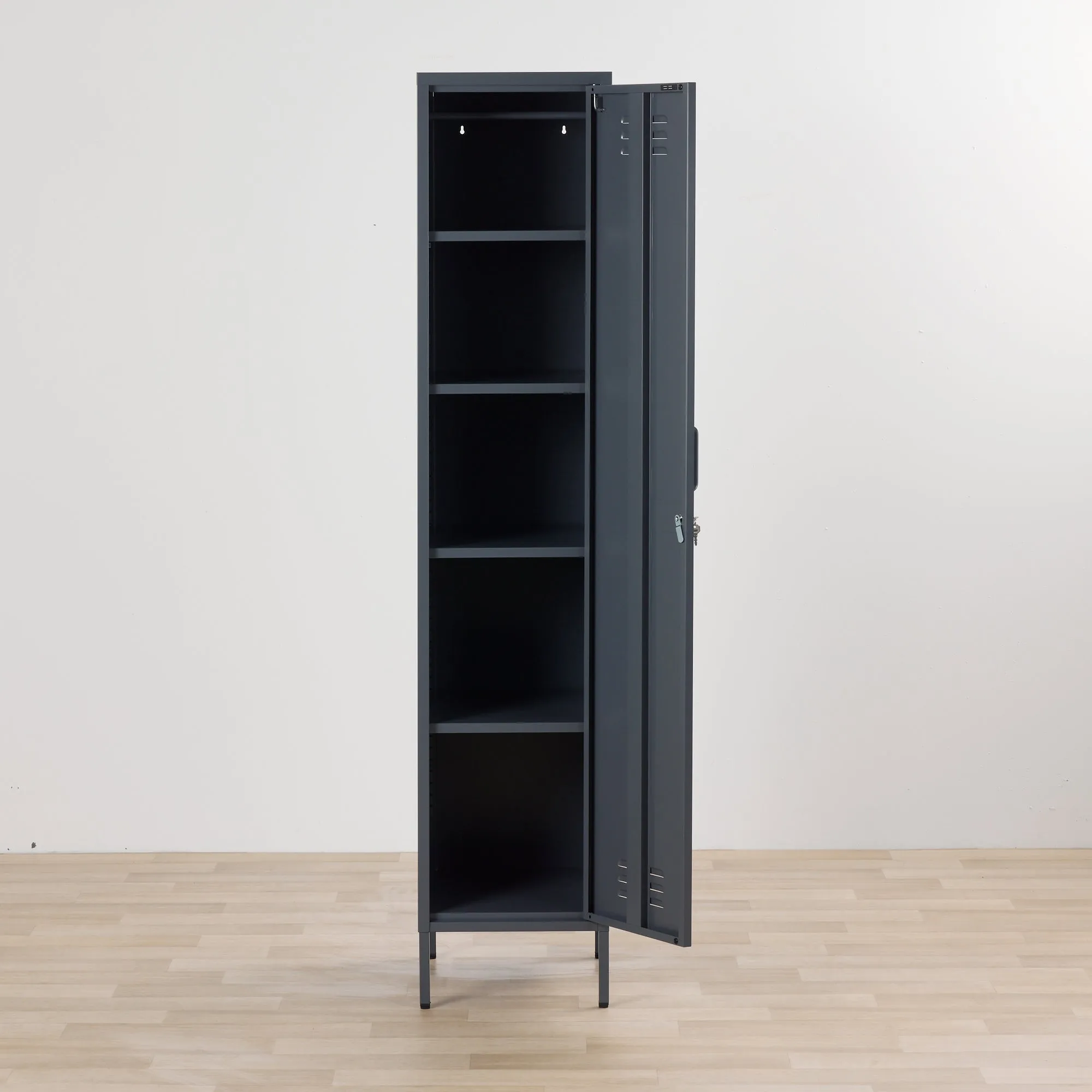 Irvine Tall Locker - Charcoal