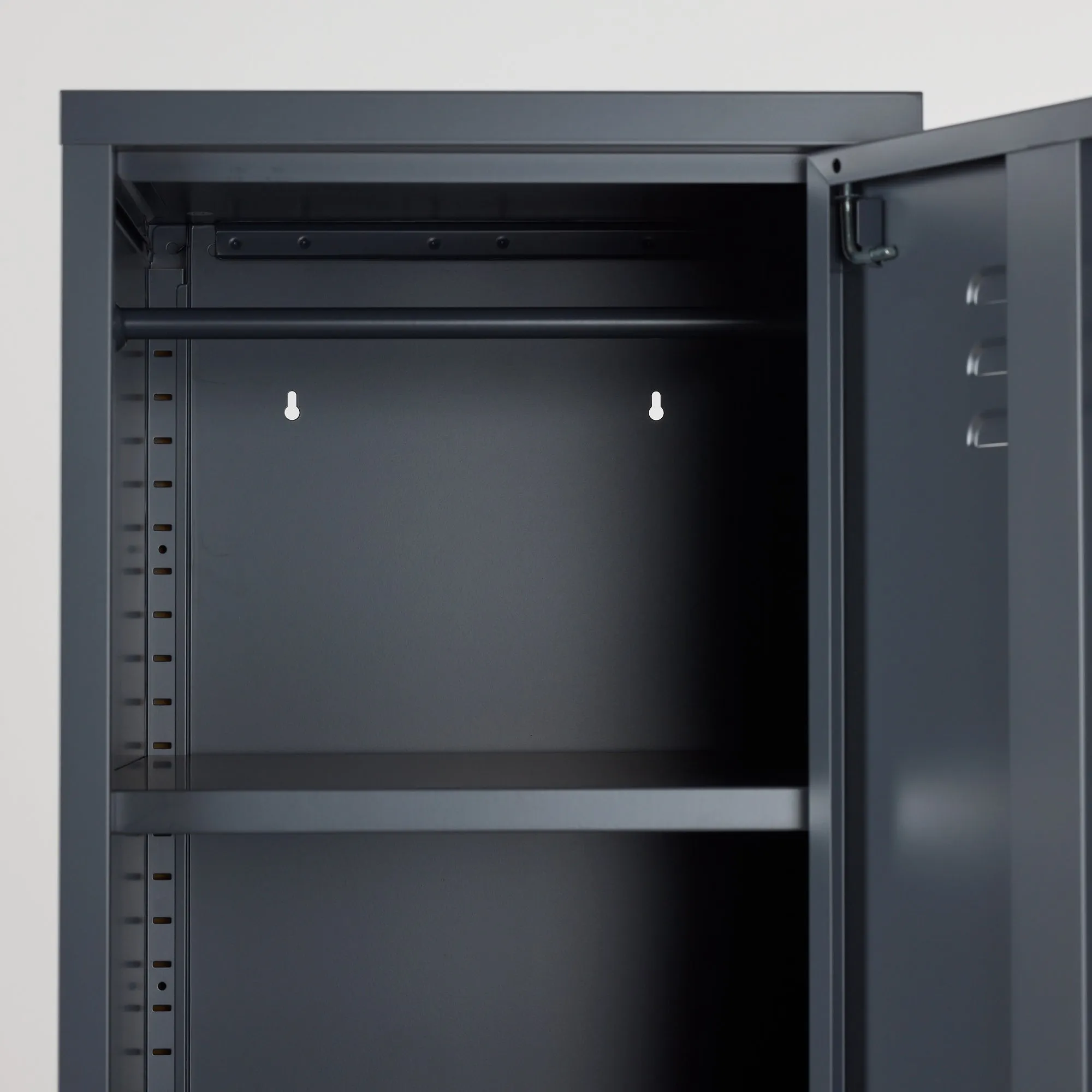 Irvine Tall Locker - Charcoal