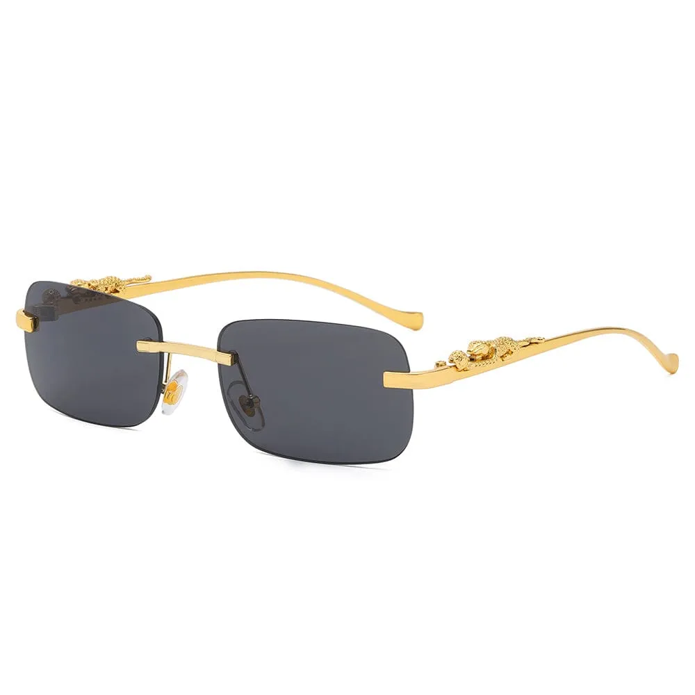 Jaguars X - Gold & Black Sunglasses