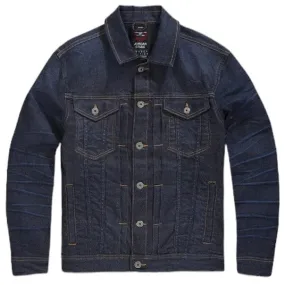 Jordan Craig Gaucho Denim Trucker Jacket (Dark Indigo) JJ1152