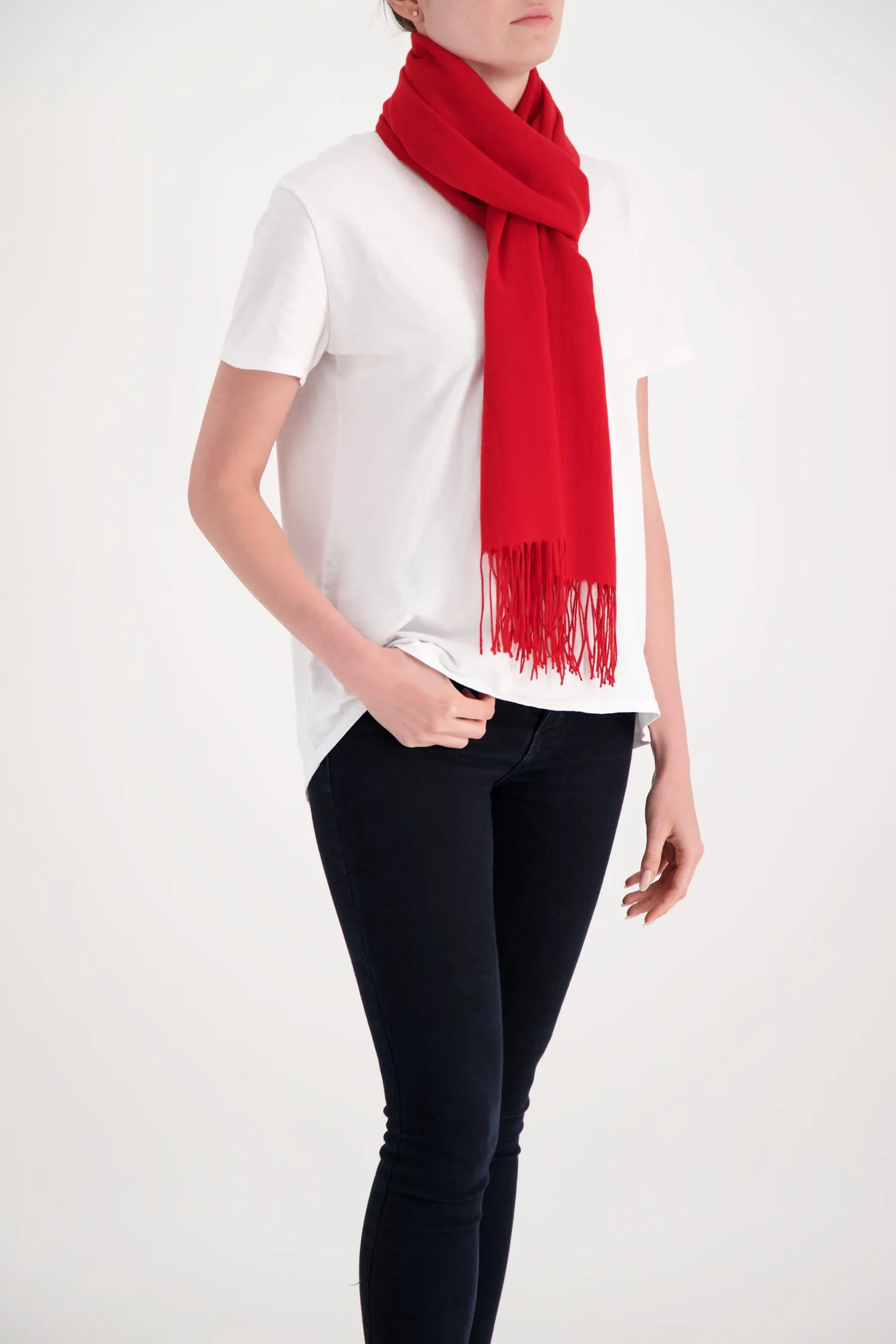 Joshua Ellis Ruby Featherweight Scarf