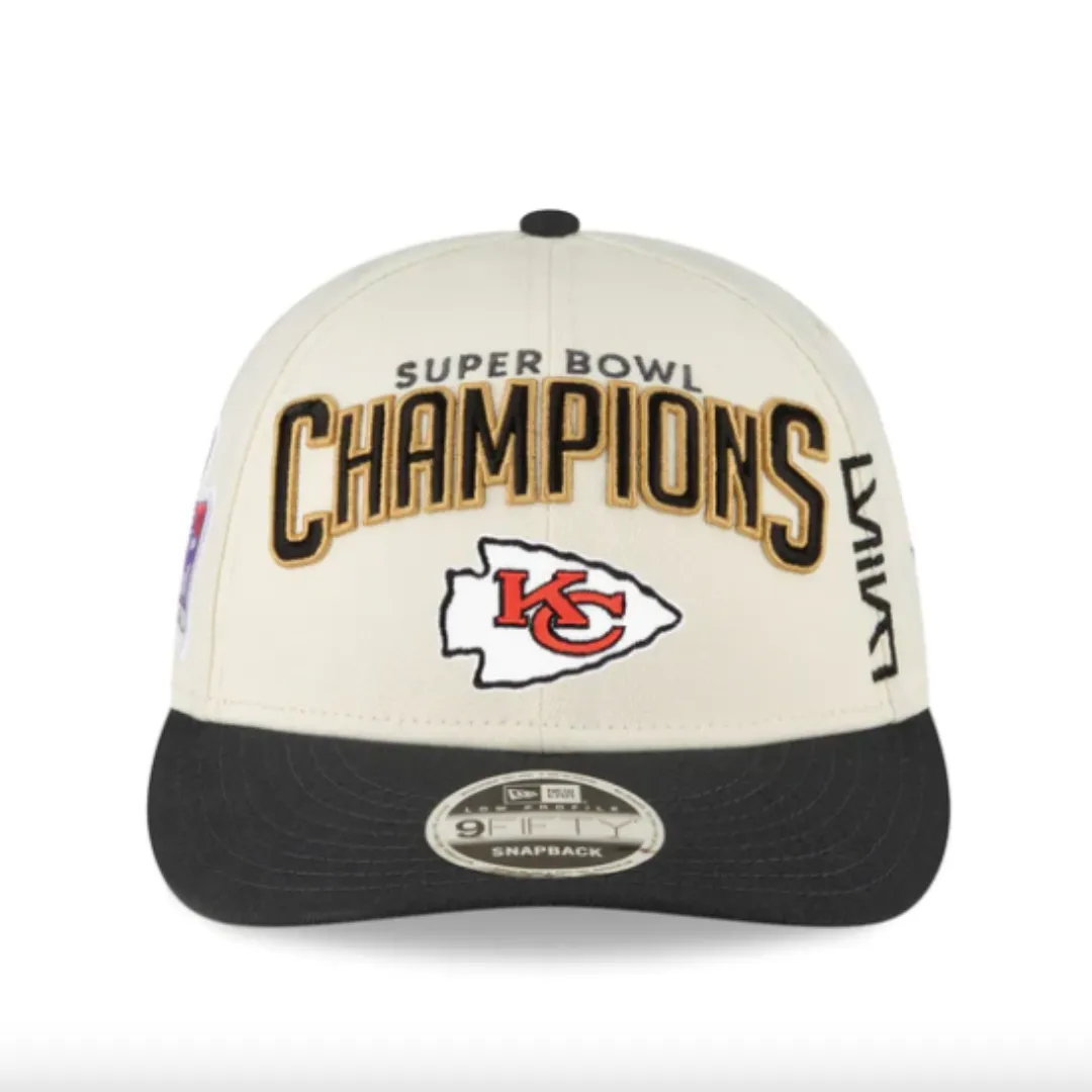 Kansas City Chiefs NFL Super Bowl LVIII Champions 9Fifty Low Profile Snapback Hat