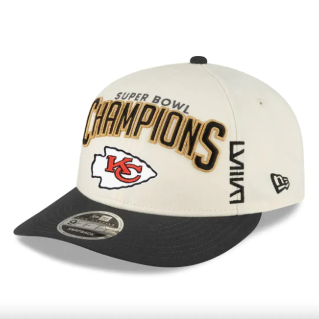 Kansas City Chiefs NFL Super Bowl LVIII Champions 9Fifty Low Profile Snapback Hat