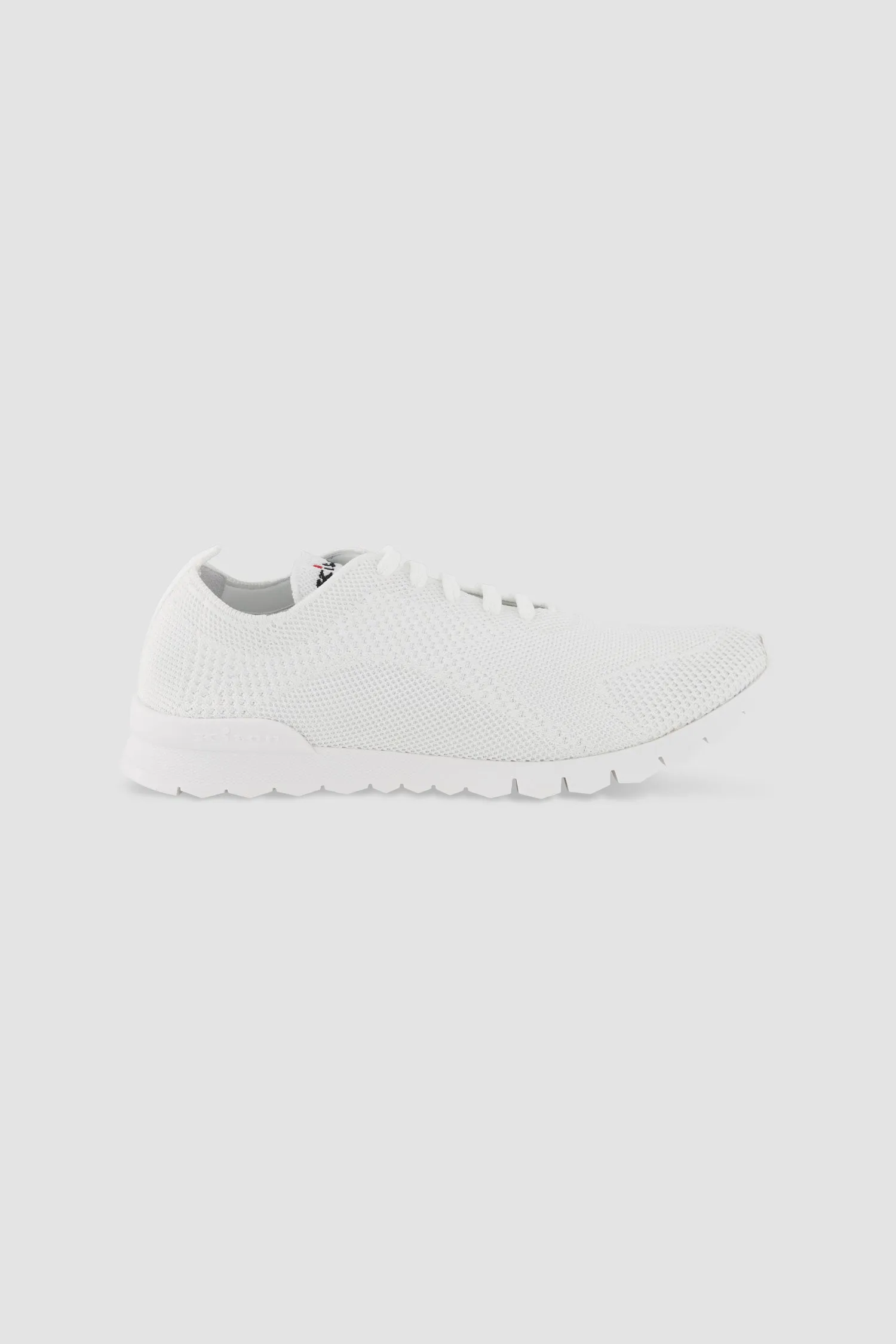 Kiton White Knit Sneakers