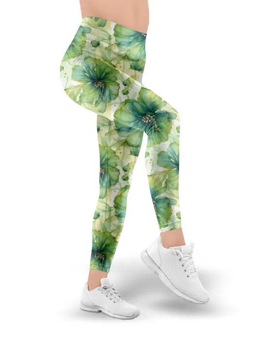 Lime Light in Athleisure Leggings