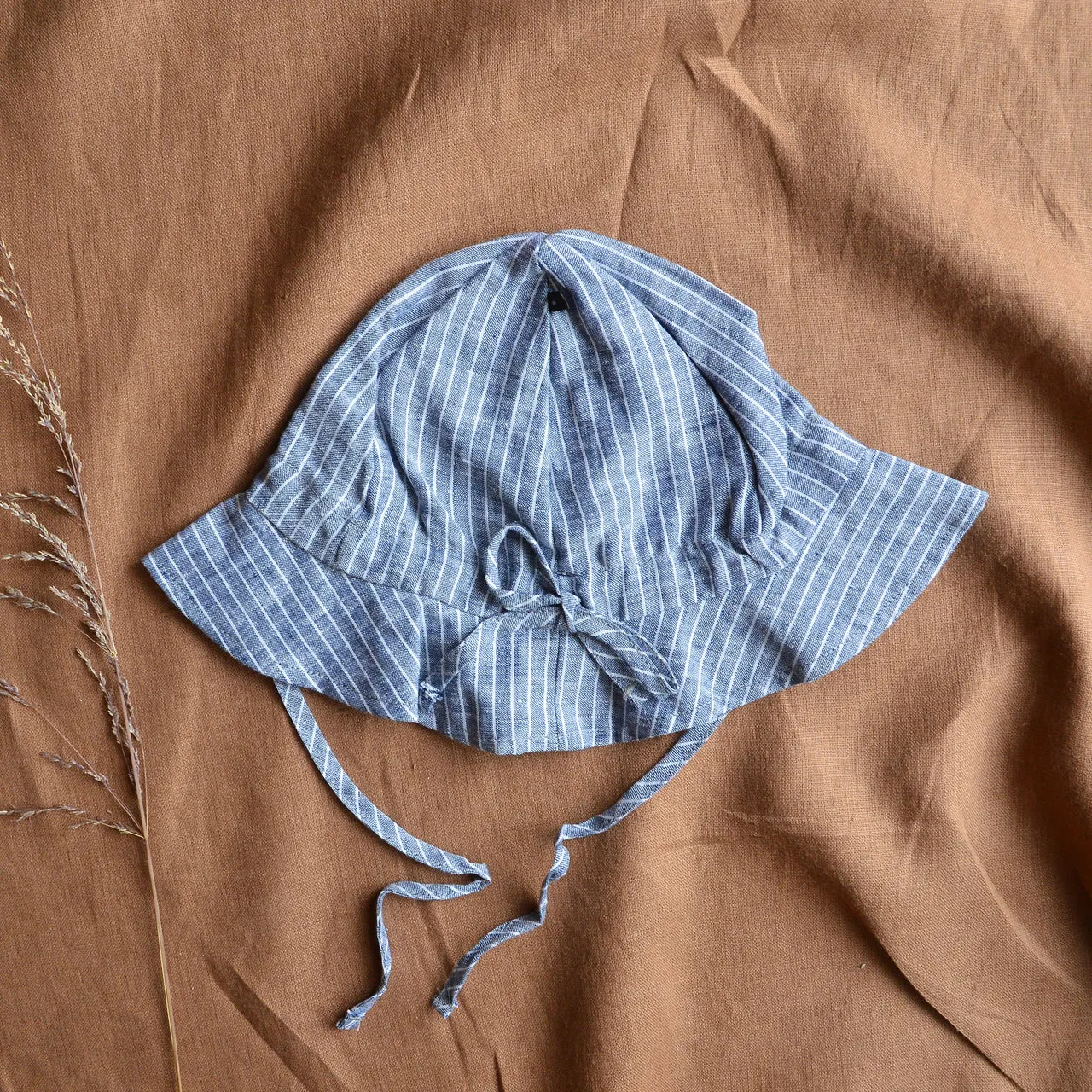 Linen Sun Hat - Stripes (Baby-Kinder)