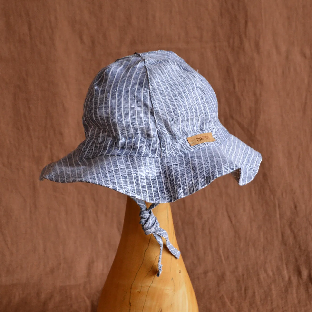 Linen Sun Hat - Stripes (Baby-Kinder)