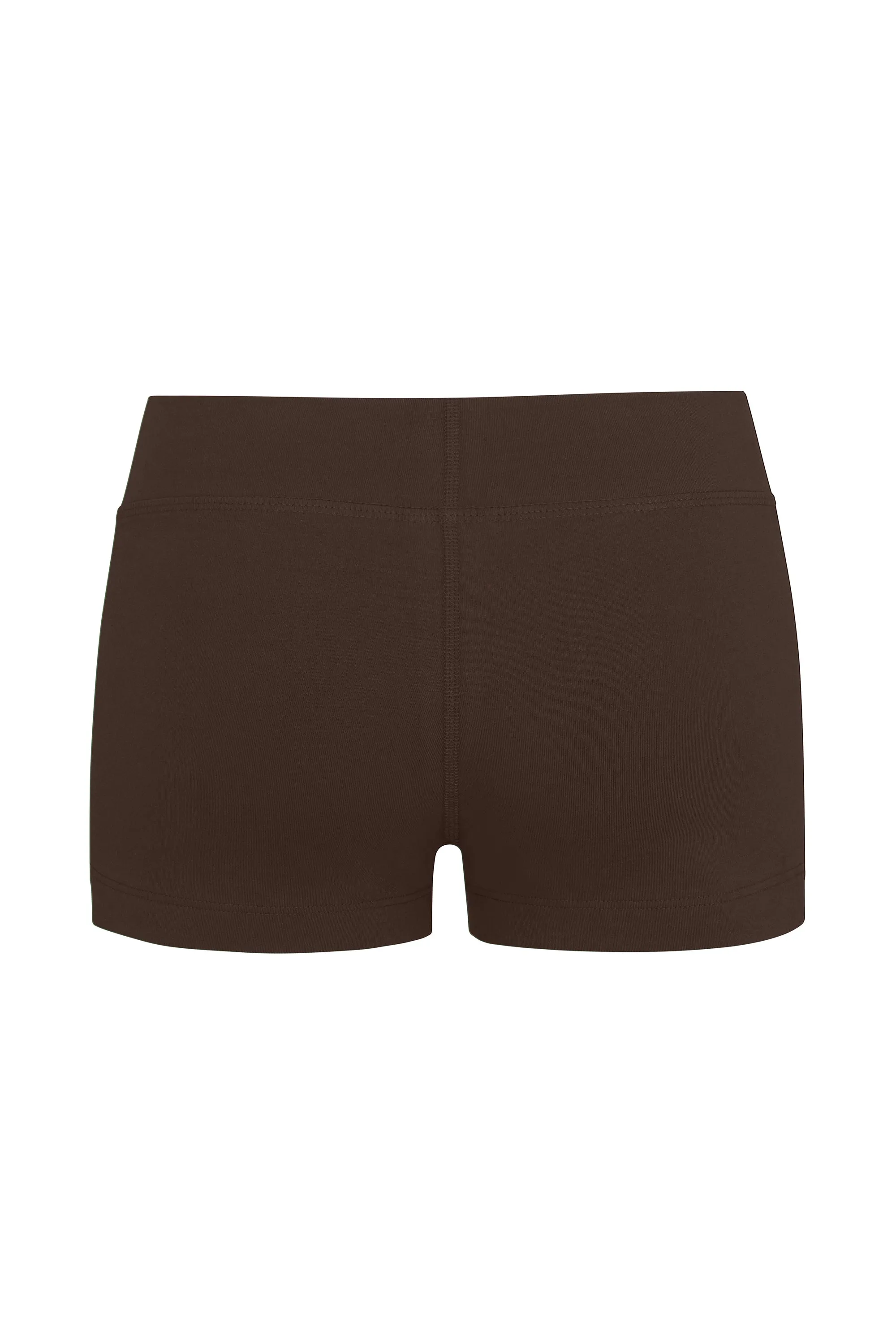 LOUNGE BIKE SHORTS IN MOCHA