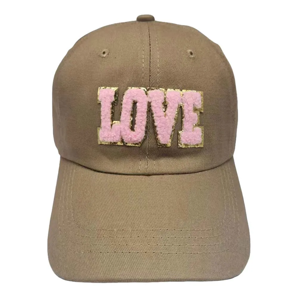 Love Message Baseball Cap