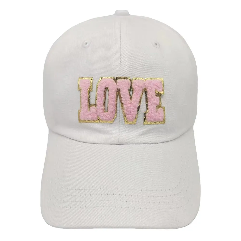 Love Message Baseball Cap