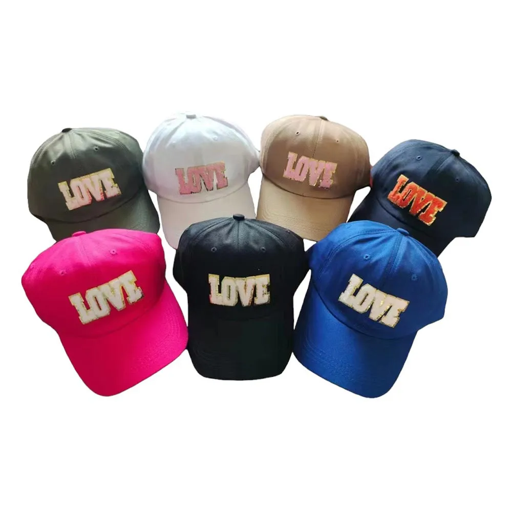 Love Message Baseball Cap