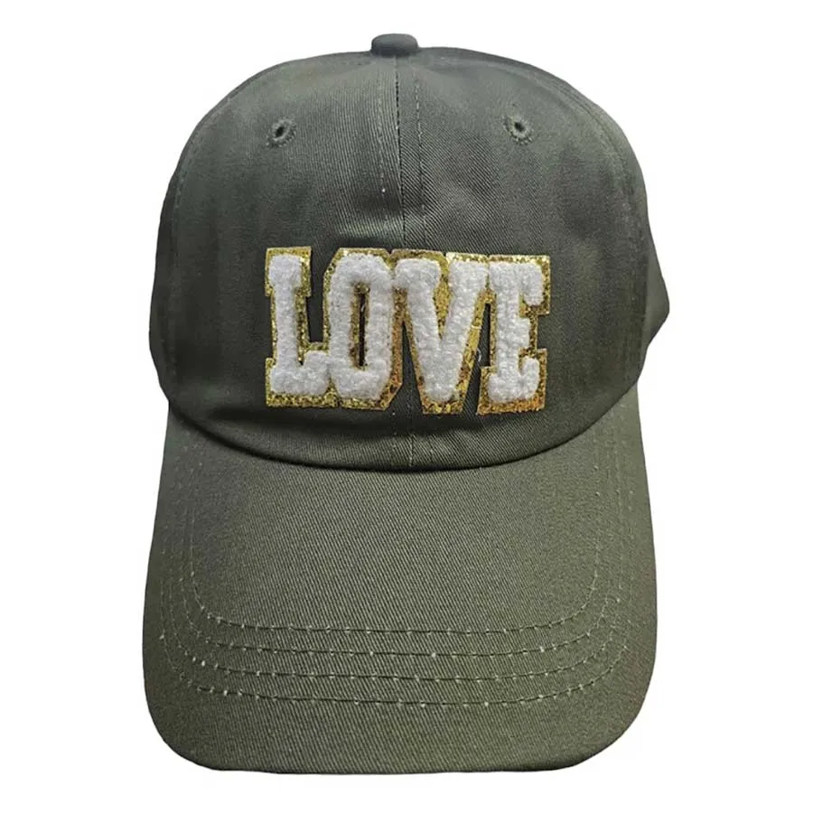 Love Message Baseball Cap