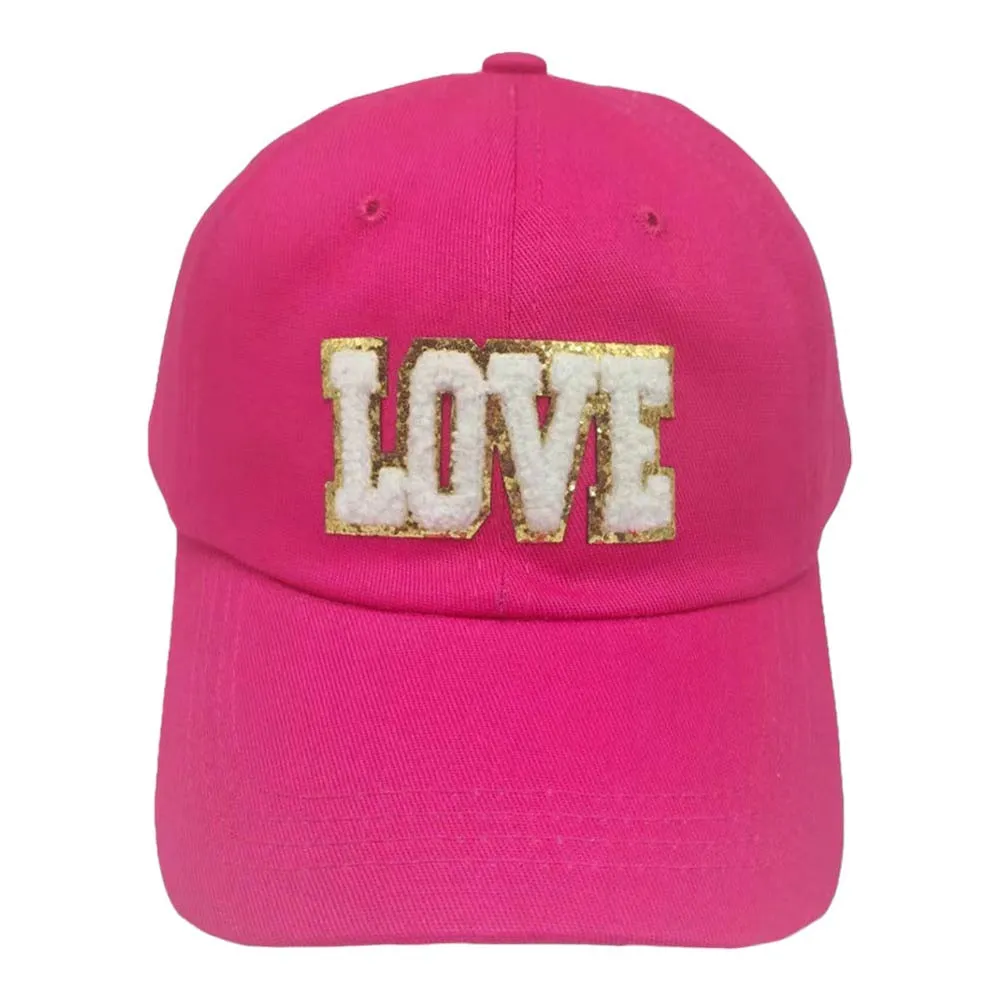 Love Message Baseball Cap