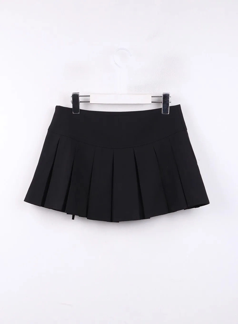 Low Rise Pleated Mini Skirt CJ418