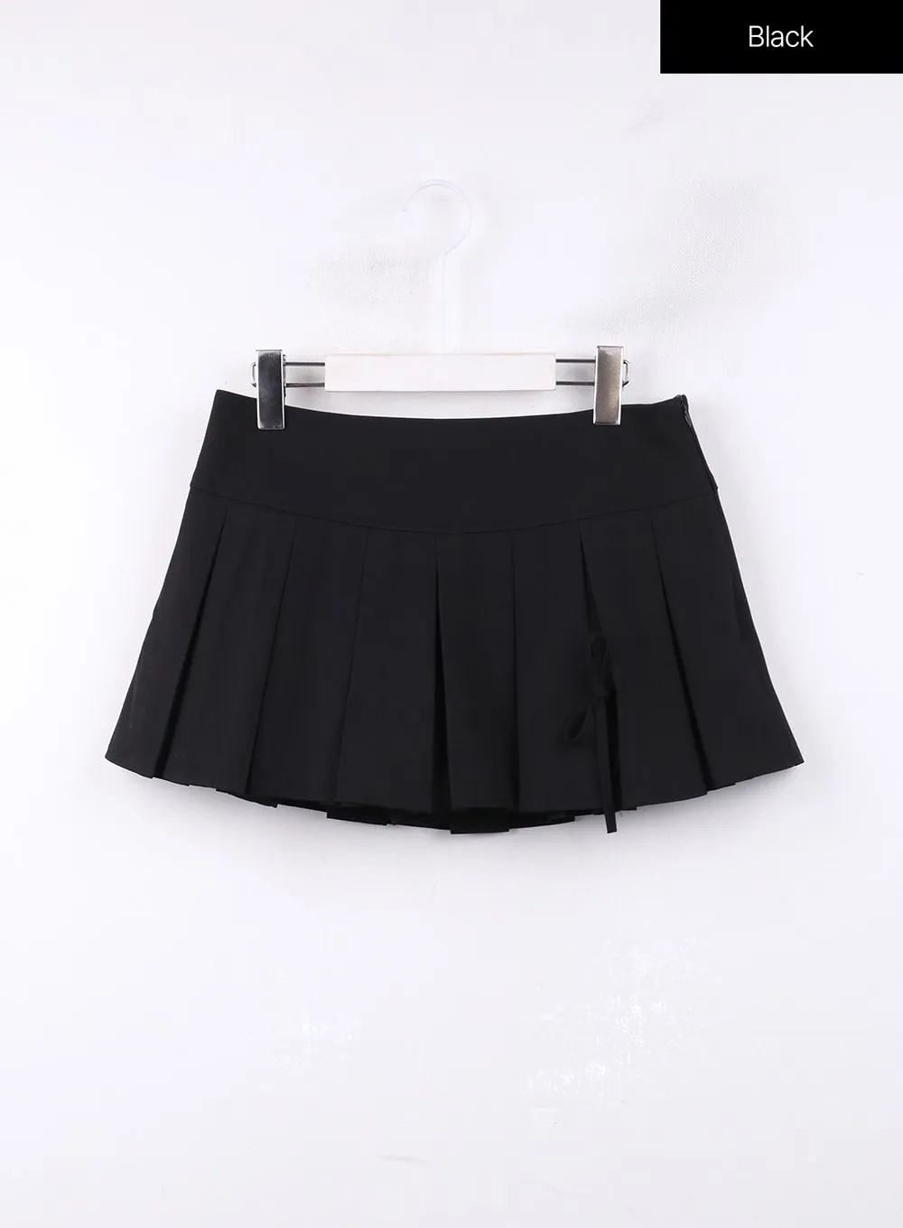 Low Rise Pleated Mini Skirt CJ418